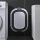 Відро складане MBM HOME BIN-18 26L WHITE/GRAY Біло-сіре - изображение 7