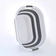 Відро складане MBM HOME BIN-18 26L WHITE/GRAY Біло-сіре - изображение 12