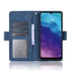 Чехол-книжка с кармашками Deexe Wallet Stand для ZTE Blade A7 (2020) 64GB - Blue - изображение 7