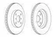 Тормозные диски FERODO DDF1587 Toyota Yaris 435120D120, 435120D060, 435120D060000 - изображение 1