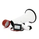 Гучномовець Megaphone ER-55U, 25W, живлення від акумулятора 6В, СЗУ, White/Red, Box - зображення 4