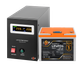 Комплект резервного питания LP (LogicPower) ИБП + литиевая (LiFePO4) батарея (UPS B500+ АКБ LiFePO4 1280W) black - изображение 1