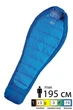 Спальный мешок Pinguin Mistral PFM (3/-3°C), 195 см - Right Zip,Blue (PNG 235456) - изображение 2