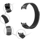 Ремешок Drobak Milanese Loop для Xiaomi Mi Smart Band 8/9/10 Dark Black (191960) - изображение 2