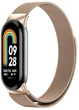 Ремешок Drobak Milanese Loop для Xiaomi Mi Smart Band 8/9/10 Rose gold (191962) - изображение 1