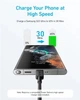 Кабель Anker 322 USB-C to USB-C - 0.9 м Nylon Black (A81F5G11) - изображение 3