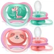 Пустушка Philips AVENT Ultra Air 18+ міс. 2 шт. для дівчаток (SCF349/12) - зображення 1