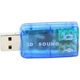 Звукова плата Dynamode USB 6(5.1) blue (USB-SOUNDCARD2.0 blue) - изображение 1