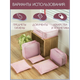 Набор дорожных органайзеров Laundry Pouch. Розовый 3DTOYSLAMP - зображення 4
