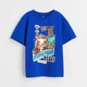 Детская футболка для мальчика H&M 1106314 122-128 см Сине-желтая (KZ2000001426760_KAY2000001426760) - изображение 1