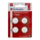 Батарейка Verbatim CR 2025 Lithium 3V * 4 (49532) - изображение 1
