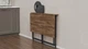 Стол раскладной Морис Ferrum-decor 750x1000x600 Черный металл ДСП Дуб Таверна 16 мм (MORI006) - изображение 2