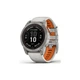 Смарт-часы Garmin fenix 7 Pro Saph Solar, Ti w/Fog Gry/Ember Orange Band, GPS (010-02777-21) - изображение 1