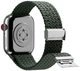 Ремешок Drobak Braided Solo Loop для Apple Watch All Series 42/44/45/49 mm Inverness Green (898905) - изображение 2
