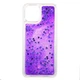 Чехол Glitter для Xiaomi Redmi 12 бампер силиконовый аквариум Фиолетовый - изображение 1