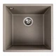 Мойка для кухни PLATINUM гранитная 4040 RUBA 440x440мм квадратная врезная без сифона бежевая PLS-A40846 - изображение 1