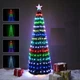Рождественская елка искусственная, 120см, 176 LED, с подсветкой, USB, Bluetooth APP Control - изображение 1