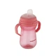 Кружка тренировочная с силиконовым носиком FirstCup 250 мл Canpol babies Розовая (5901691870079) - изображение 2