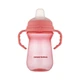 Кружка тренировочная с силиконовым носиком FirstCup 250 мл Canpol babies Розовая (5901691870079) - изображение 5