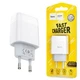 Мережевий зарядний пристрій Original Hoco C72A Glorious 1USB 2.1A White - зображення 1