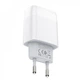 Мережевий зарядний пристрій Original Hoco C72A Glorious 1USB 2.1A White - зображення 3