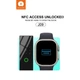 Смарт-годинник WUW J09 NFC Smart Watch 2 ремінця в комплекті Black/Orange - изображение 5