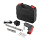 Викрутка акумуляторна 3.6 V, NiCd, поворотна рукоятка, кейс+насадки INTERTOOL DT-0302 - изображение 3
