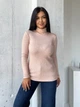 Водолазка женская ангоровая Femme 5XL-7XL (58-62) пудра - изображение 8