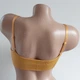 Жіночий топ в рубчик топік бюстгальтер бралет ліф Honey Fashion Accessories One Size (S/M) жовтий (2-36) - зображення 3