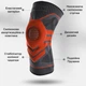 Спортивний наколінник з фіксатором для колінної чашечки XL Червоний (BSPR-RXL) - зображення 4