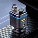 FM-трансмиттер модулятор C72 QC3.0, PD3.0 Черный (FMC72) - изображение 2