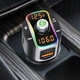 FM-трансмиттер модулятор BC67 QC3.0, PD3.0 Черно-серый (FMBC67) - изображение 2