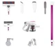Аккумуляторный пылесос Xiaomi JIMMY JV53R Fuchsia - изображение 4