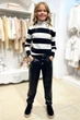 Брюки для девочки MiniModa 152 см Черный (2125000825090) - изображение 5