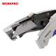 Нож строительный с выдвижным трапециевидным лезвием WORKPRO W013010 - изображение 5