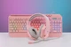 Клавіатура мембранна 2E GAMING KG315 110key, USB-A, EN/UA, RGB, рожевий - зображення 7