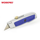 Ніж трапецієподібний алюмініевий WORKPRO W013006 - зображення 2