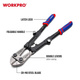 Болторез WORKPRO 600 мм складной CR-MO PRO WP216009 - изображение 2
