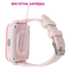 Дитячий смарт-годинник з відеодзвінком AmiGo GO006 GPS 4G WIFI VIDEOCALL Pink Рожеві - зображення 6
