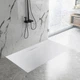 Душовий піддон REA BAZALT 80x120 LONG WHITE - изображение 4