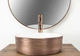Умывальник (раковина) REA SAMI ROSE BRUSHED GOLD накладной (REA-U3303) - изображение 3