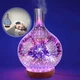 Зволожувач повітря у формі скляної вази star light - зображення 3