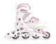Роликовые коньки SFR Camden II Adjustable White/Pink - изображение 2