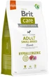 Корм для собак малих пород Brit Care Dog Hypoallergenic Adult Small Breed гіпоалергенний з ягнятком 7 кг - зображення 1