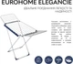 Сушилка для белья EuroHome Elegancie 18 м анодированый алюминий Синий (1822AL) - изображение 4