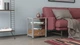 Тумба универсальная Ferrum-decor Вивьен 1/1 50x41x40 серый ДСП Дуб Таверна 16мм (XK00105) - изображение 1