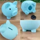 Декоративная копилка SV в виде поросенка Синий (sv2582blue) - изображение 2
