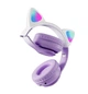 Наушники с котячими ушками CAT STN-28 PRO (White-Violet) - изображение 5