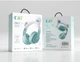 Наушники с котячими ушками CAT STN-28 PRO (Mint-Blue) - изображение 2