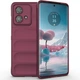 Силиконовый (TPU) чехол Deexe Terra Case для Motorola Edge 40 Neo - Wine Red - изображение 1